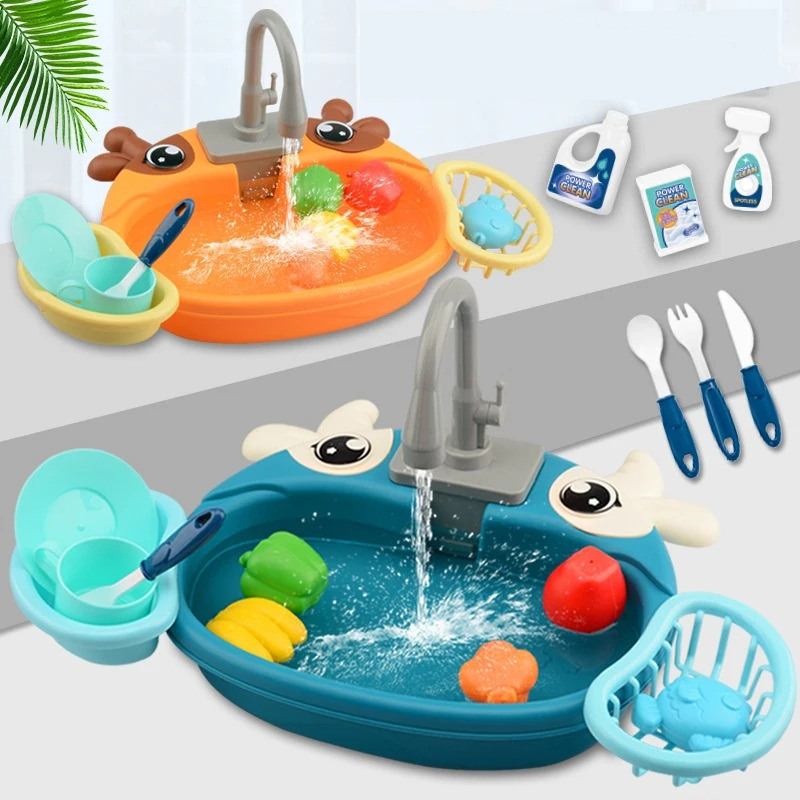 Kids Outdoor Kitchen Accessories - Set da cucina giocattolo per bambini