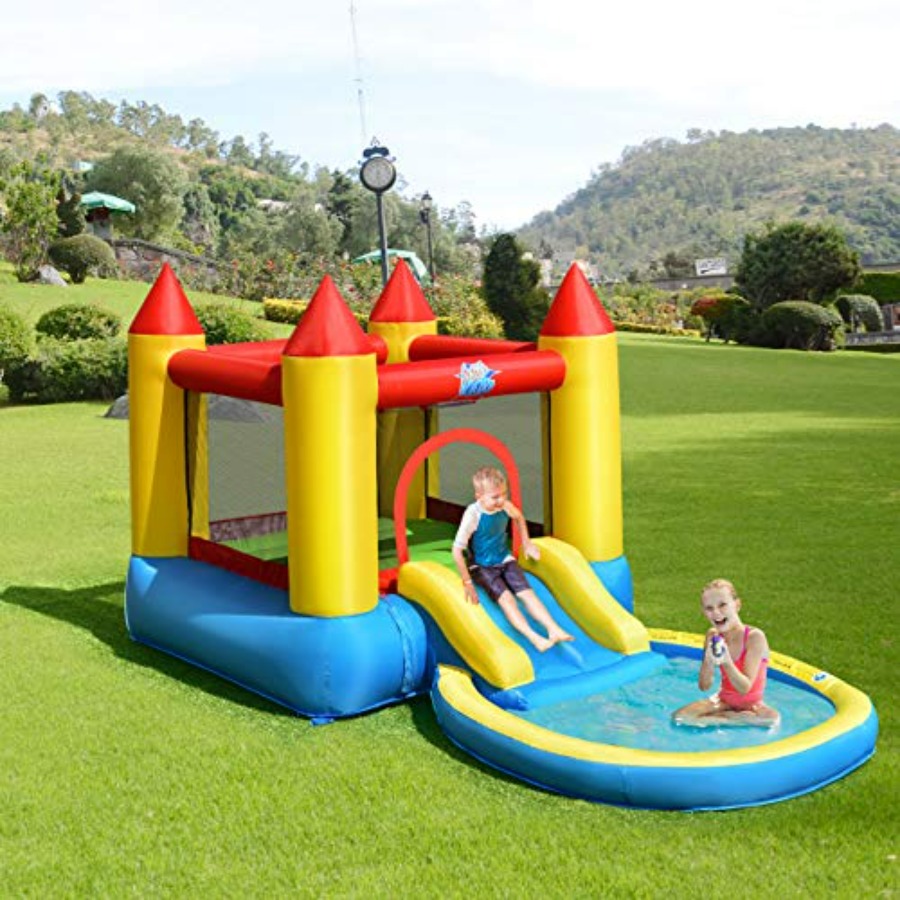 Castello gonfiabile da giardin - Kids Outdoor Area recensione e prezzo